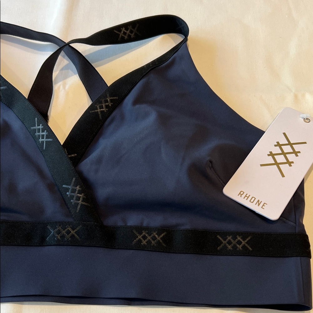 Rhone Women's Navy Sports Bra - Picture 11 of 11
